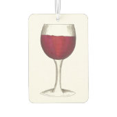 Rood wijnglas Wijn Lover Winery Merlot Cabernet Luchtverfrisser (Achterkant)