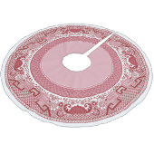 Rood-wilde-boomrok Kerstboom Rok (Gekanteld)