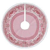 Rood-wilde-boomrok Kerstboom Rok (Voorkant)