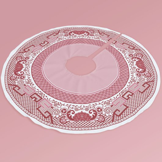 Rood-wilde-boomrok Kerstboom Rok