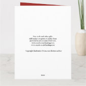 Rood wit 14e foto Birthday-kaart, zoon, GROOT Kaart (Achterkant)