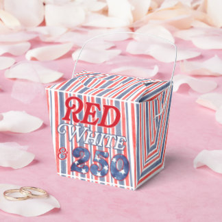 Rood Wit & 250 Bedankdoosjes