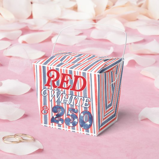 Rood Wit & 250 Bedankdoosjes (Huwelijk)