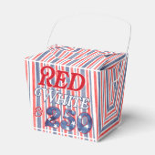 Rood Wit & 250 Bedankdoosjes (Voorkant Zijde)
