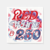 Rood Wit & 250 Servet (Voorkant)