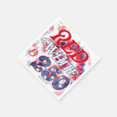 Rood Wit & 250 Servet (Hoek)