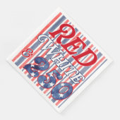 Rood Wit & 250 Servet (Hoek)