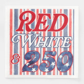 Rood Wit & 250 Servet (Voorkant)