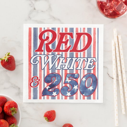 Rood Wit & 250 Servet (Insitu)
