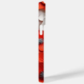ROOD WIT 3-D LOOK POPPY ANEMONE FLOWERS Case-Mate iPhone CASE (Achterkant / Rechts)