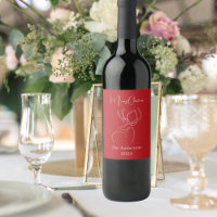 Rood wit abstract rendier moderne kerst