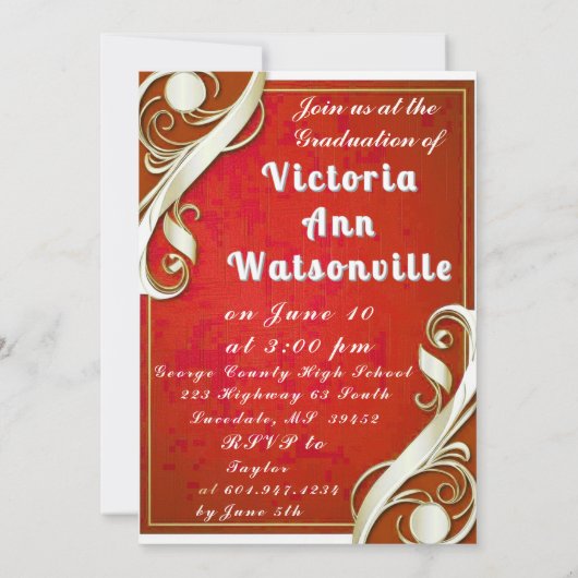 Rood wit Afstuderen 2025 Kaart (Achterkant)