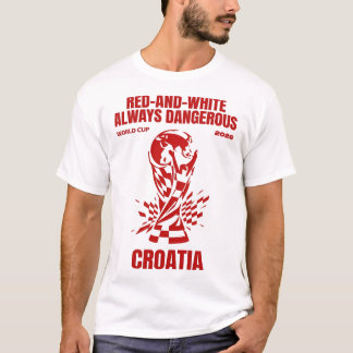 Rood-Wit Altijd Gevaarlijk T-shirt