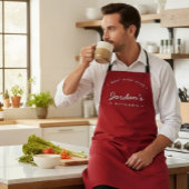 Rood Wit Beste Chef Ooit Uw Keuken Aangepast Schort