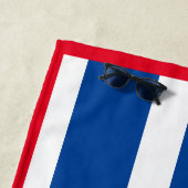 Rood Wit Blau Cabana Streep  Strandlaken (In situ)