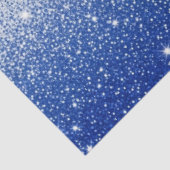 Rood Wit Blau Glitter Gradiënt Patriottische Dag Tissuepapier (Detail)