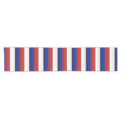 Rood Wit Blau Verlopen Strepen Tafelkleed (Horizontaal)