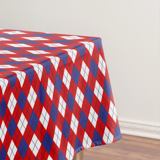 Rood, wit, blauw 1-52x70 KATOENTABLETTE Tafelkleed (Voorbeeld)