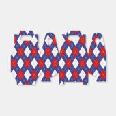 Rood, wit, blauw, 2-PARTIJ FAVOR BOX, kabel Bedankdoosjes (Uitgevouwen)