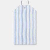 Rood, Wit & Blauw 4 juli 1e verjaardag Cadeaulabel (Achterkant)