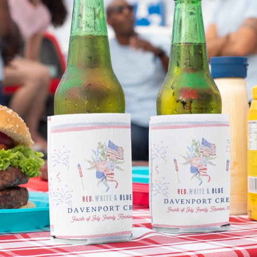 Rood Wit & Blauw | 4 juli Réunion Blikjeskoeler