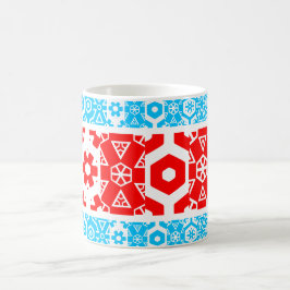 Rood Wit Blauw 4th van Juli 4Jennifer Koffiemok