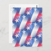 rood wit blauw briefkaart (Voorkant / Achterkant)