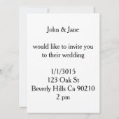 rood wit blauw bruiloft uitnodiging (Achterkant)