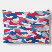Rood Wit & Blauw Camouflage Groot Etui (Achterkant)
