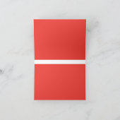 Rood Wit Blauw Dank u kaarten | Gepersonaliseerd (Binnen)