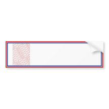 Rood Wit & Blauw Foto Lijst Sjabloon