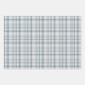 Rood wit blauw geplakt omslagpapier Reeks 3 Inpakpapier Vel (Voorkant 3)