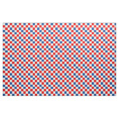 Rood Wit Blauw Geruit Patroonontwerp Stof (Yard (91,4 cm))