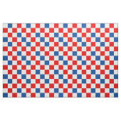 Rood Wit Blauw Geruit Patroonontwerp Stof (Fat Quarter)