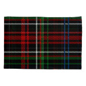 Rood wit blauw geruite tartan geruit patroon kussensloop (Achterkant)