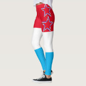 Rood wit Blauw Leggings (Links)