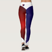 ROOD WIT BLAUW LEGGINGS (Achterkant)