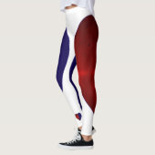 ROOD WIT BLAUW LEGGINGS (Links)