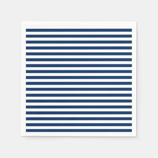 Rood Wit & Blauw Leuk Patriottisch Vieren Servet (Voorkant)