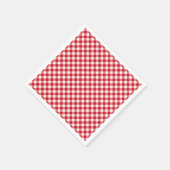 Rood Wit & Blauw Leuk Patriottisch Vieren Servet (Hoek)