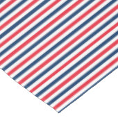 Rood Wit & Blauw Leuk Patriottisch Vieren Tafelkleed (Gekanteld)