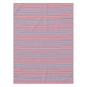 Rood Wit & Blauw Leuk Patriottisch Vieren Tafelkleed (Voorkant)