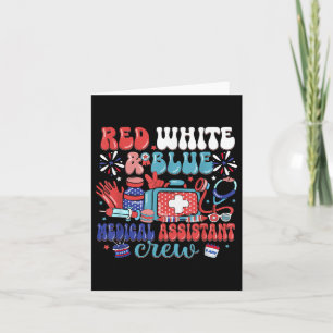 Rood & Wit; Blauw Medical Instant Crew Onafhankeli Kaart