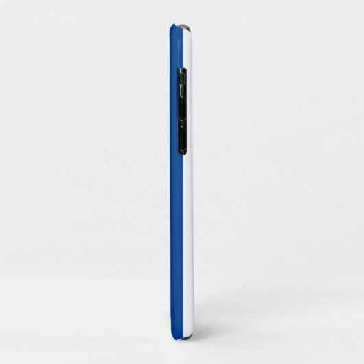 Rood Wit Blauw Monogram Mobiele Telefoon Case (Achterkant/links)