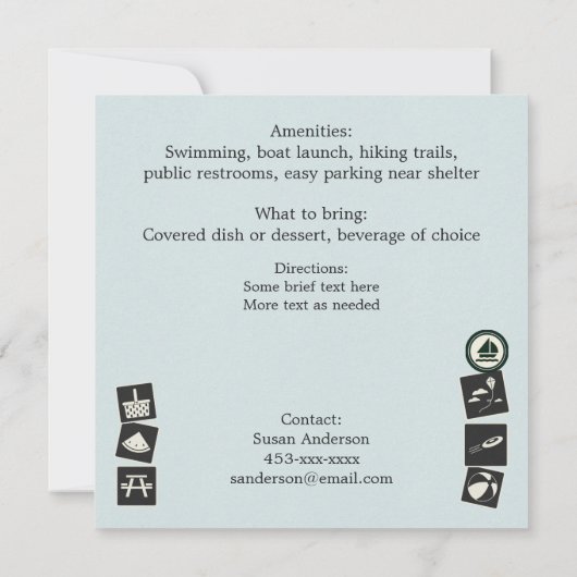 Rood, wit, blauw nicht kaart (Achterkant)