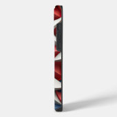ROOD WIT BLAUW PATRIOTISCH USA STERREN iPhone HOESJE (Linkerkant)