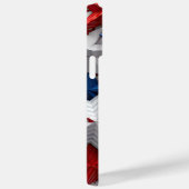 ROOD WIT BLAUW PATRIOTTISCH USA STERREN Case-Mate iPhone CASE (Achterkant / Rechts)