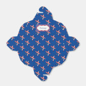 Rood Wit & Blauw Patriottische Sterren Favor Box Bedankdoosjes (Uitgevouwen)