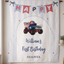 Rood Wit & Blauw Patriottische Verjaardag