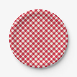 Rood Wit & Blauw Plezierige Patriottische Viering Papieren Bordje